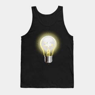 Idea-lightbulb Tank Top